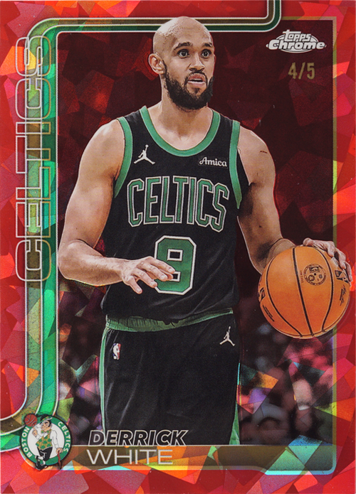 Derrick White trading card