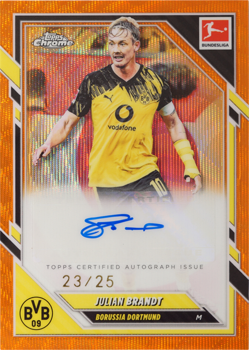 Julian Brandt trading card