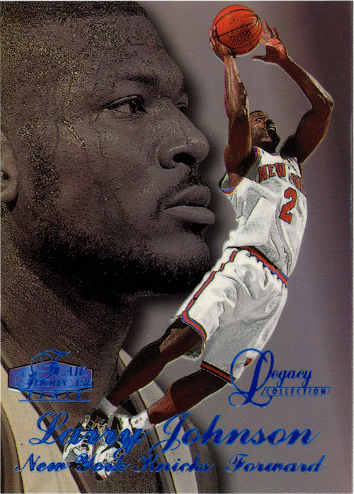 Larry Johnson trading card