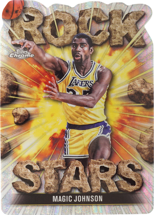 Magic Johnson trading card