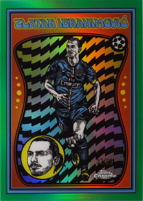 Zlatan Ibrahimović trading card