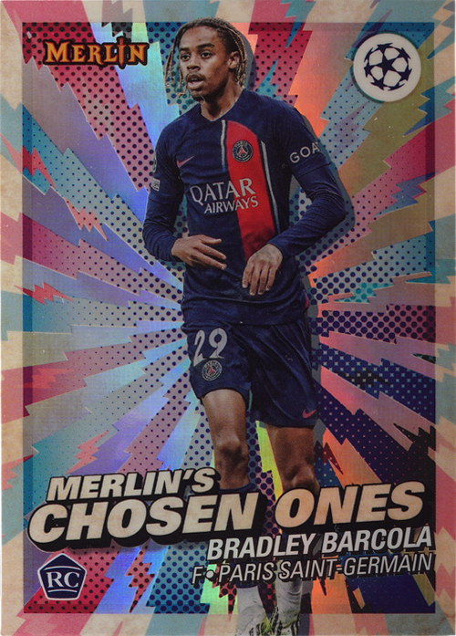 Bradley Barcola trading card