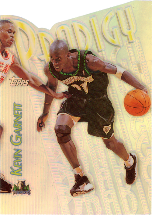 Kevin Garnett trading card
