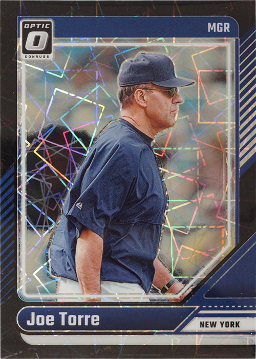 Joe Torre trading card