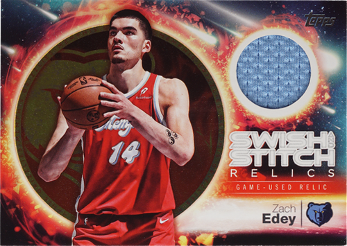 Zach Edey trading card