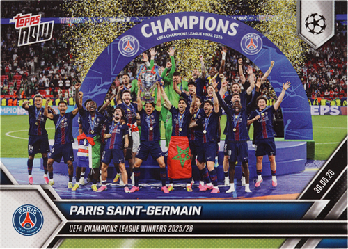 PSG trading card