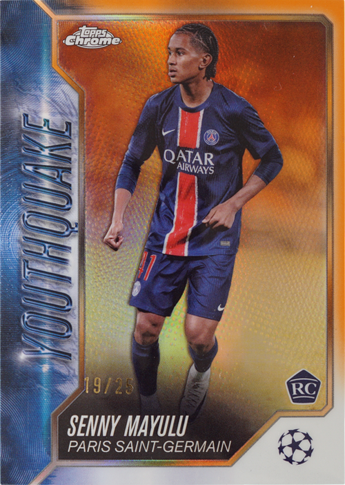 Senny Mayulu trading card