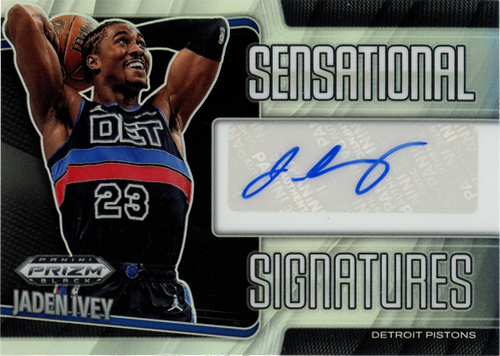 Jaden Ivey trading card