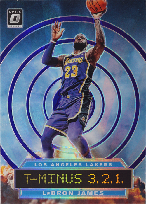 LeBron James trading card