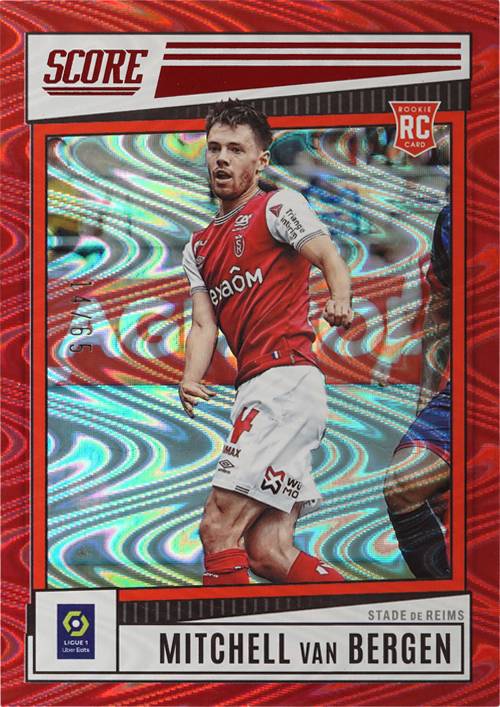 Mitchell van Bergen trading card