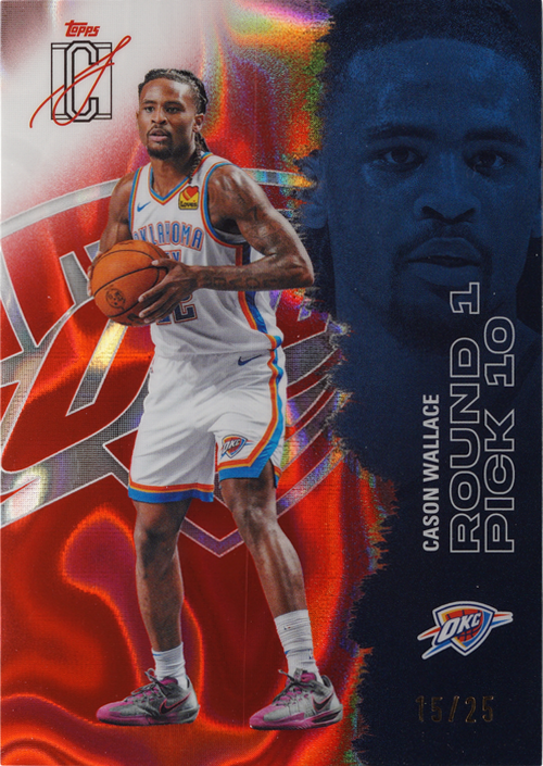 Cason Wallace trading card