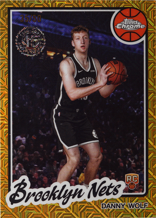 Danny Wolf trading card