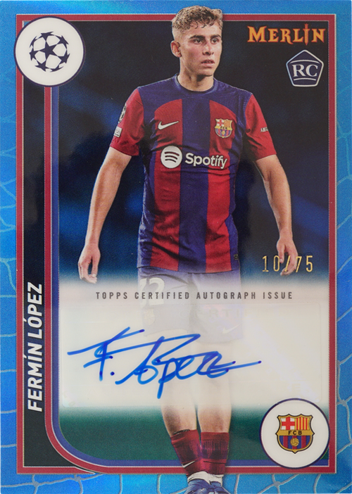 Fermín López trading card