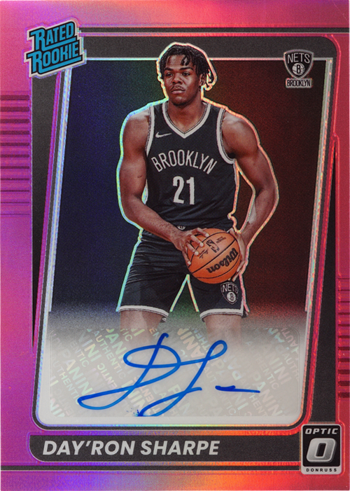 Day'Ron Sharpe trading card