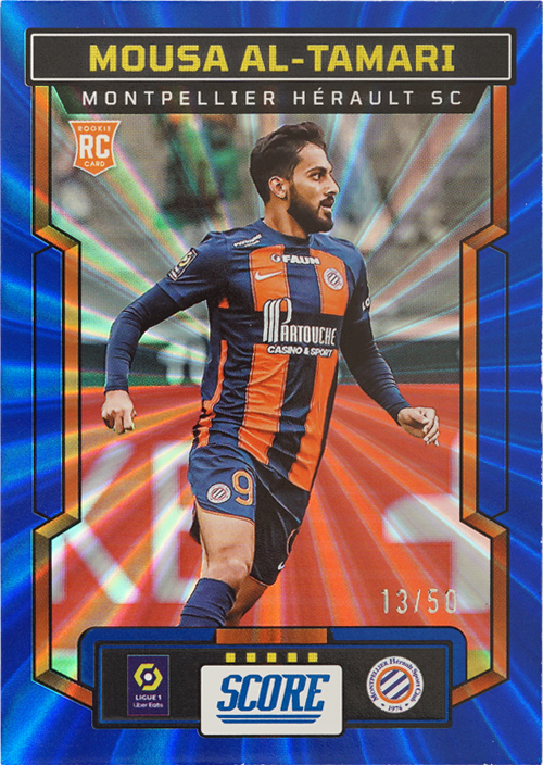 Mousa Al-Tamari trading card
