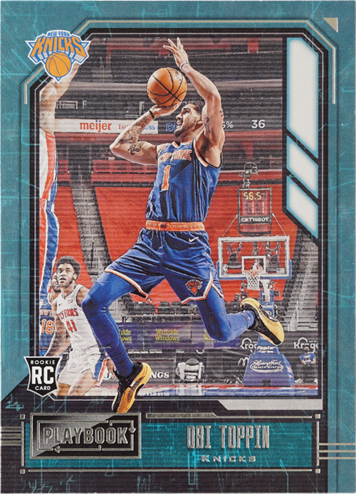 Obi Toppin trading card