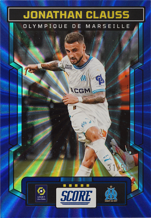Jonathan Clauss trading card