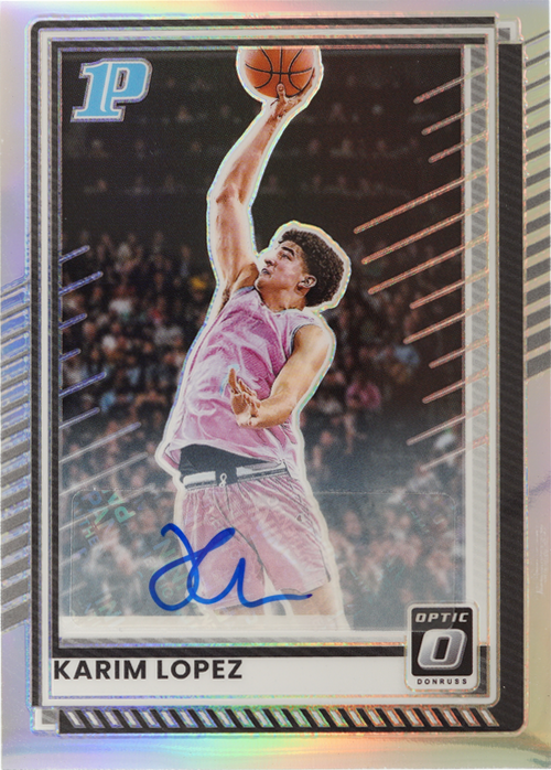 Karim Lopez trading card
