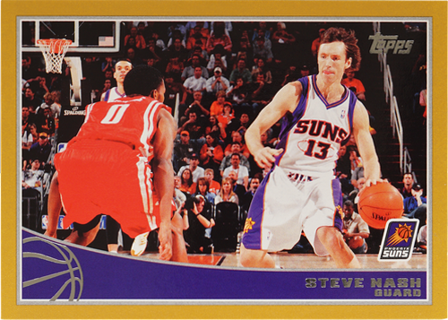Steve Nash trading card