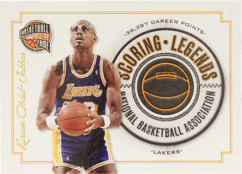 Kareem Abdul-Jabbar trading card