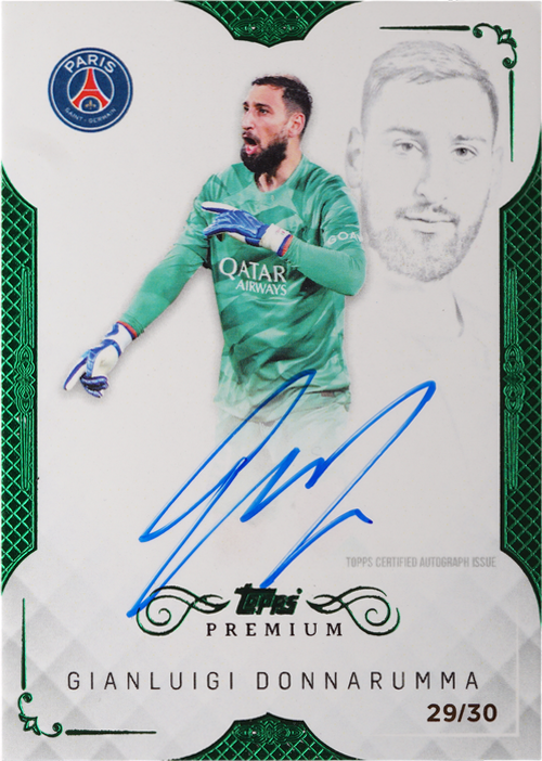 Gianluigi Donnarumma trading card