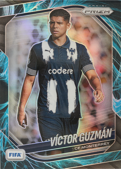 Víctor Guzmán trading card