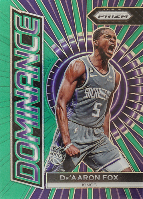 De'Aaron Fox trading card