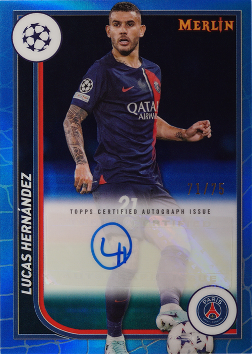 Lucas Hernández trading card