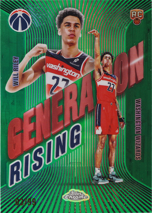 Will Riley trading card