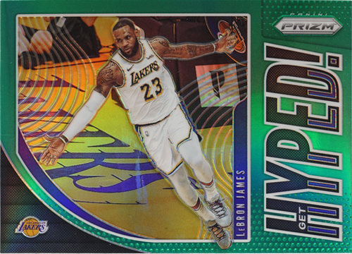LeBron James trading card