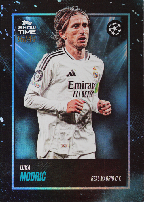 Luka Modrić trading card