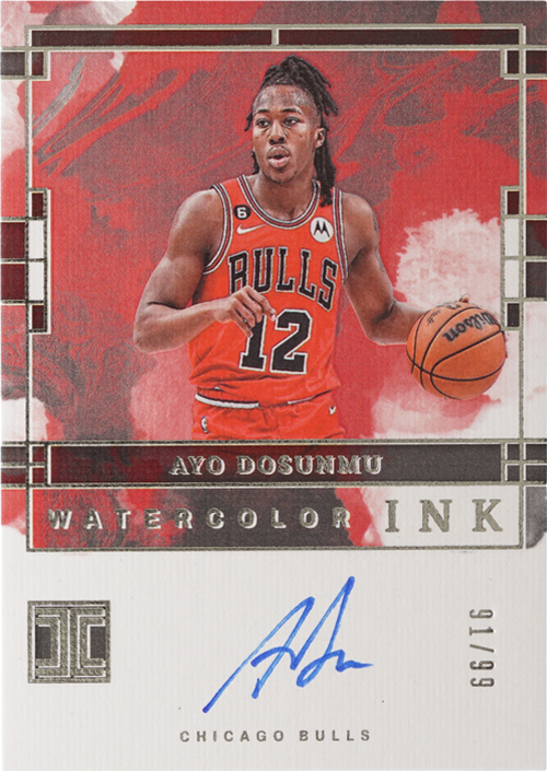 Ayo Dosunmu trading card