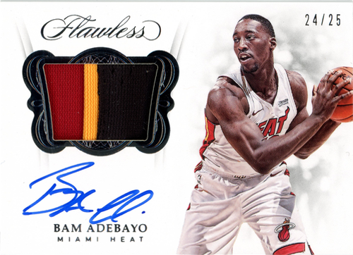 Bam Adebayo trading card