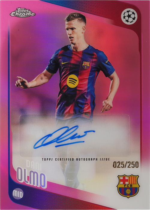 Dani Olmo trading card