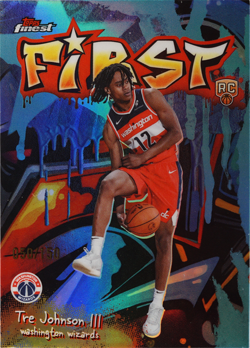 Tre Johnson III trading card