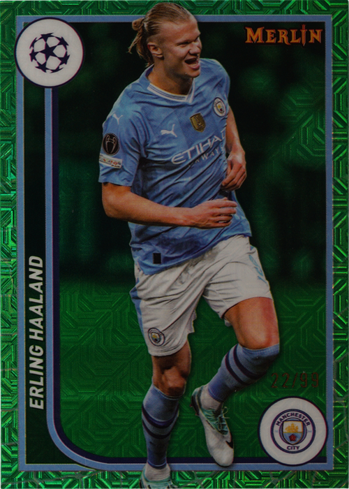 Erling Haaland trading card