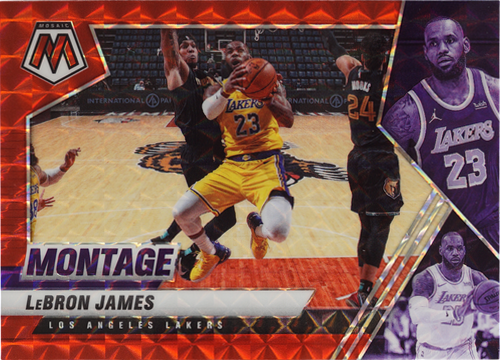 LeBron James trading card