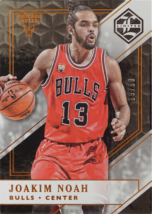 Joakim Noah trading card