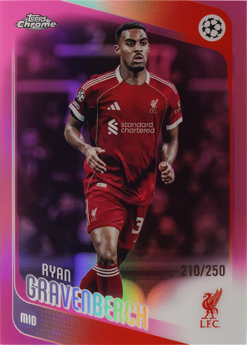 Ryan Gravenberch trading card
