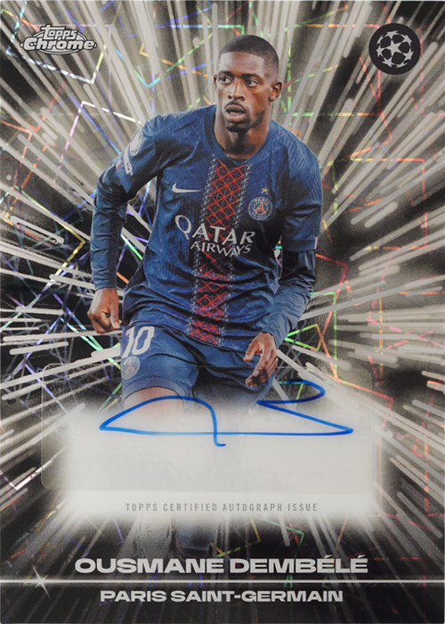 Ousmane Dembélé trading card