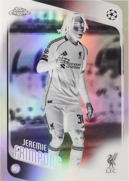Jeremie Frimpong trading card