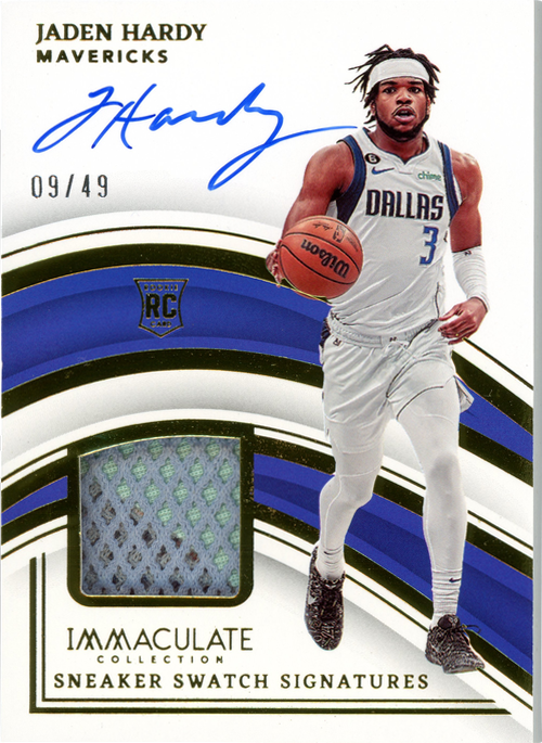 Jaden Hardy trading card