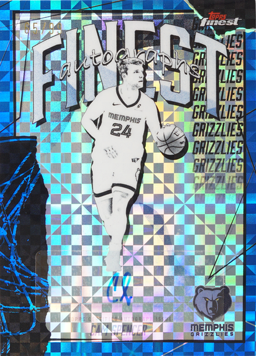 Cam Spencer trading card