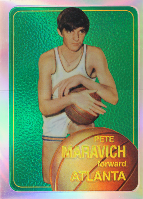 Pete Maravich trading card