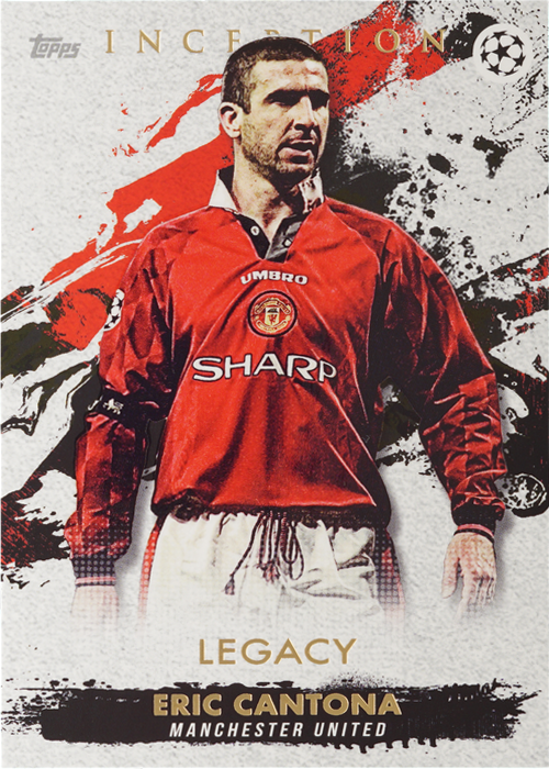 Eric Cantona trading card