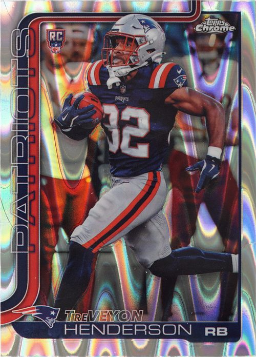 TreVeyon Henderson trading card