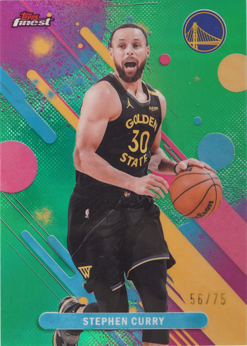Stephen Curry trading card