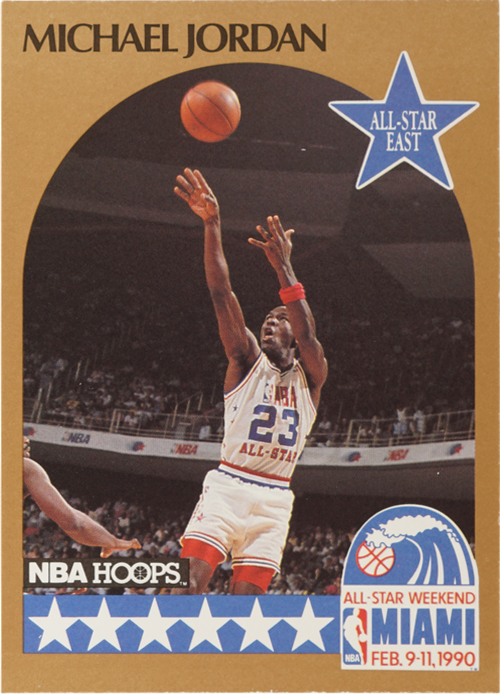 Michael Jordan trading card