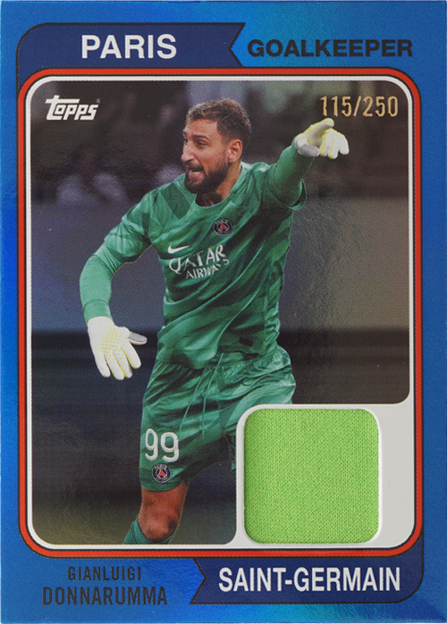 Gianluigi Donnarumma trading card