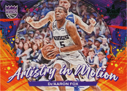 De'Aaron Fox trading card
